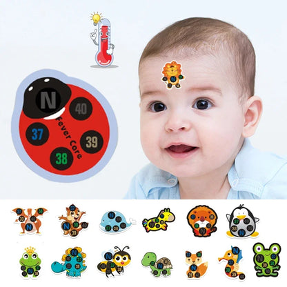 10 pcs Baby Cute Cartoon Animal Sticker