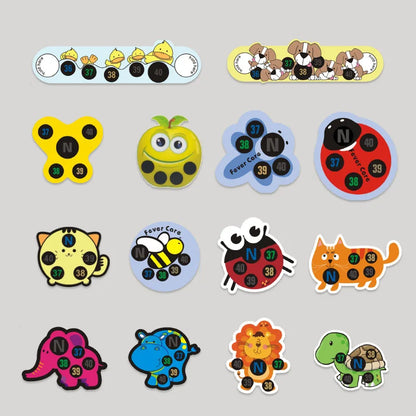 10 pcs Baby Cute Cartoon Animal Sticker