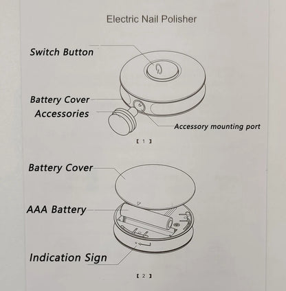 Baby Electric Nail Trimmer