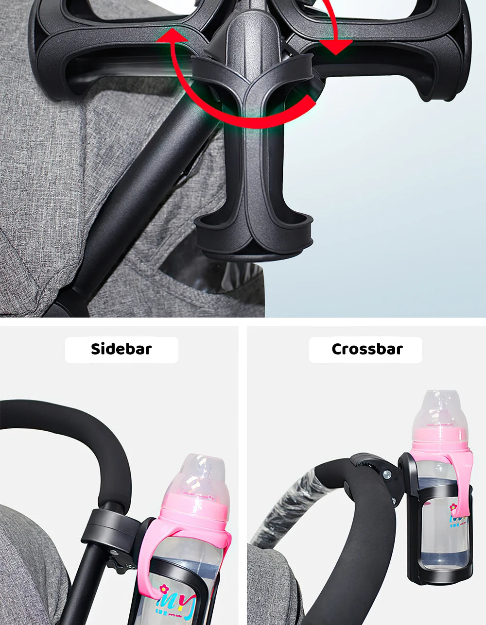 Baby Stroller Cup and Phone Holder