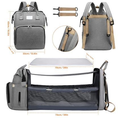 Mommy Bag Folding Baby Bed
